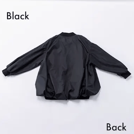 nunuforme / バルーンジャケット  23-nf26-130-033  Black  M .L .XL.1(155).2(163)