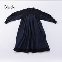 nunuforme / コンビワンピース　 19-nf26-446-015   Black  M.L .XL.1(155).2(163)