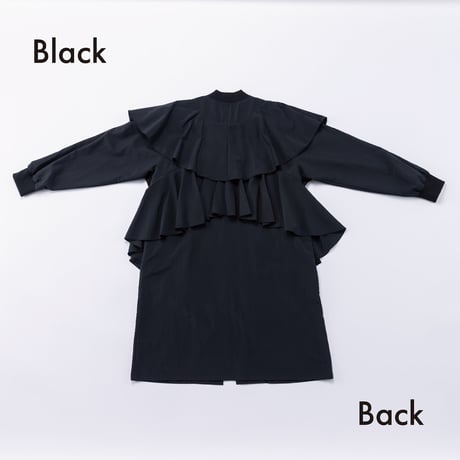 nunuforme / ランダムフリルジャンパー  22-nf26-499-025   Black  M .L .XL.1(155).2(163)