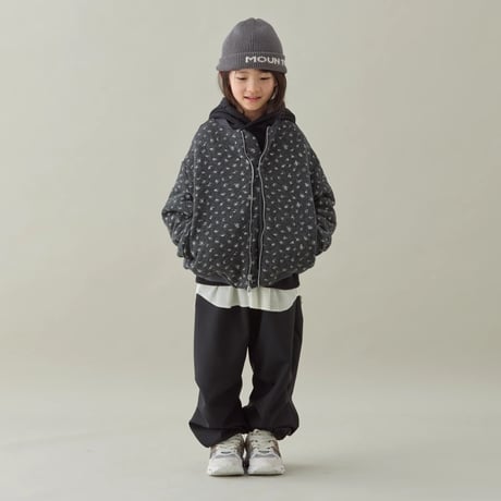 MOUN TEN. / stretch utility pants  MP111-2013  black  125.140.0.1.2