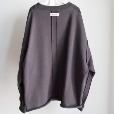 GRIS / Inside out sweat  GR26AW-CU003  CHARCOAL  L.XL