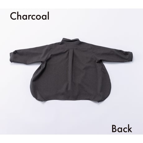 nunuforme / サークルシャツ 06-nf26-545-029  Charcoal  105.115.125.135.145.1(155).2(163)
