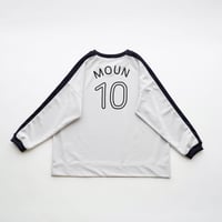 MOUN TEN. / MOUN 10 number longsleeve　  MT110-2005  BT14-0416  stone   95.110.125.140.0.1.2