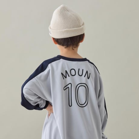 MOUN TEN. / MOUN 10 number longsleeve　  MT110-2005  BT14-0416  stone   95.110.125.140.0.1.2