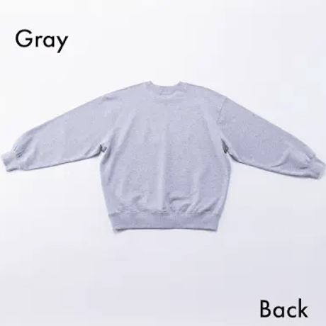 nunuforme / NNFMワッペントレーナー　　nt26-002-02  Gray   105.115.125.135.145.1(155).2(163)