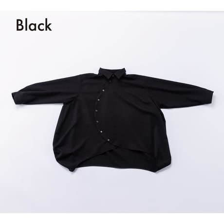 nunuforme / サークルシャツ 06-nf26-545-029  Black  105.115.125.135.145.1(155).2(163)