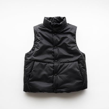 MOUN TEN. /puff vest  MV02-2020  black  140.0.1