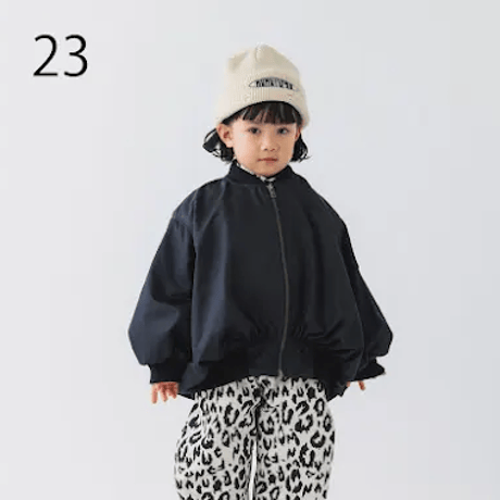 nunuforme / バルーンジャケット  23-nf26-130-033  Black  M .L .XL.1(155).2(163)