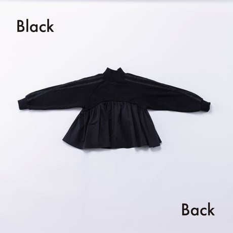 nunuforme / ハーフジッププルオーバー  32-nf26-847-503  Black  M .L .XL.1(155).2(163)