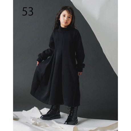 nunuforme / コクーンワンピース   53-nf26-845-721   Black  M.L.XL.1(155).2(163)