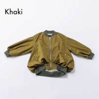 nunuforme / バルーンジャケット  23-nf26-130-033  Khaki  M .L .XL.1(155).2(163)
