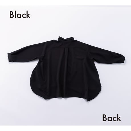 nunuforme / サークルシャツ 06-nf26-545-029  Black  105.115.125.135.145.1(155).2(163)