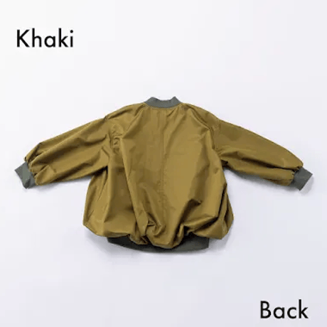 nunuforme / バルーンジャケット  23-nf26-130-033  Khaki  M .L .XL.1(155).2(163)
