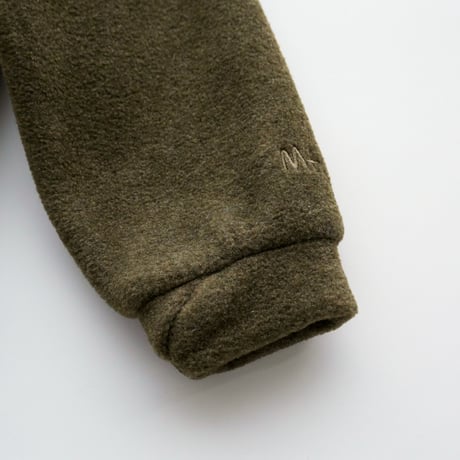 MOUN TEN. / melange fleece half zip   MT84-1823   khaki  0.1.2