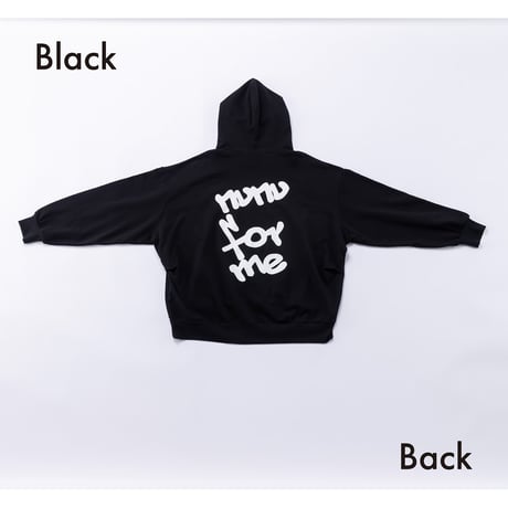 nunuforme / Graffiti hoodie　nt26-006-16   Black   105.115.125.135.145.1(155).2(163)