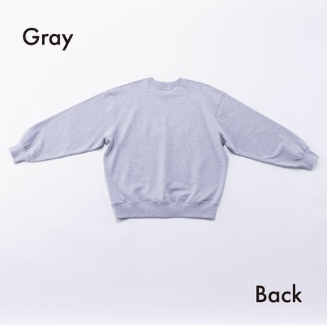 nunuforme / NNFMワッペントレーナー　　nt26-002-02  Gray   105.115.125.135.145.1(155).2(163)