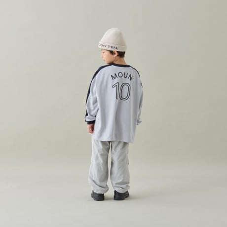 MOUN TEN. / MOUN 10 number longsleeve　  MT110-2005  BT14-0416  stone   95.110.125.140.0.1.2