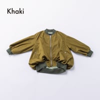 nunuforme / バルーンジャケット  23-nf26-130-033  Khaki  M .L .XL.1(155).2(163)