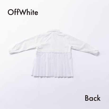 nunuforme /プリーツシャツ  24-nf26-553-034  OffWhite  M .L .XL.1(155).2(163)