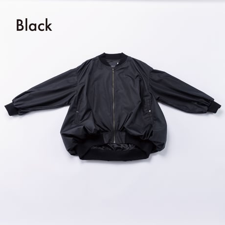 nunuforme / バルーンジャケット  23-nf26-130-033  Black  M .L .XL.1(155).2(163)