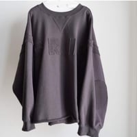 GRIS / Inside out sweat  GR26AW-CU003  CHARCOAL  L.XL