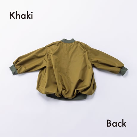 nunuforme / バルーンジャケット  23-nf26-130-033  Khaki  M .L .XL.1(155).2(163)