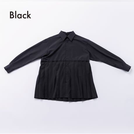 nunuforme /プリーツシャツ  24-nf26-553-034  OffWhite  M .L .XL.1(155).2(163)  のコピー