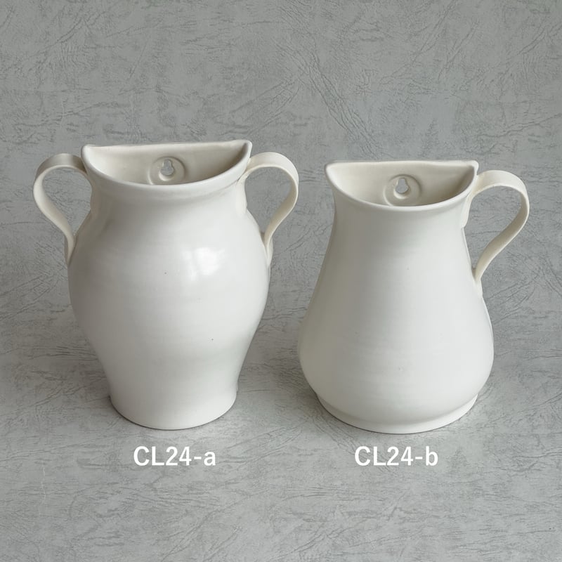 Half Bloom 壁掛け花器 中 （CL24 a・b） 【暮縞】 | ドライフラワーと