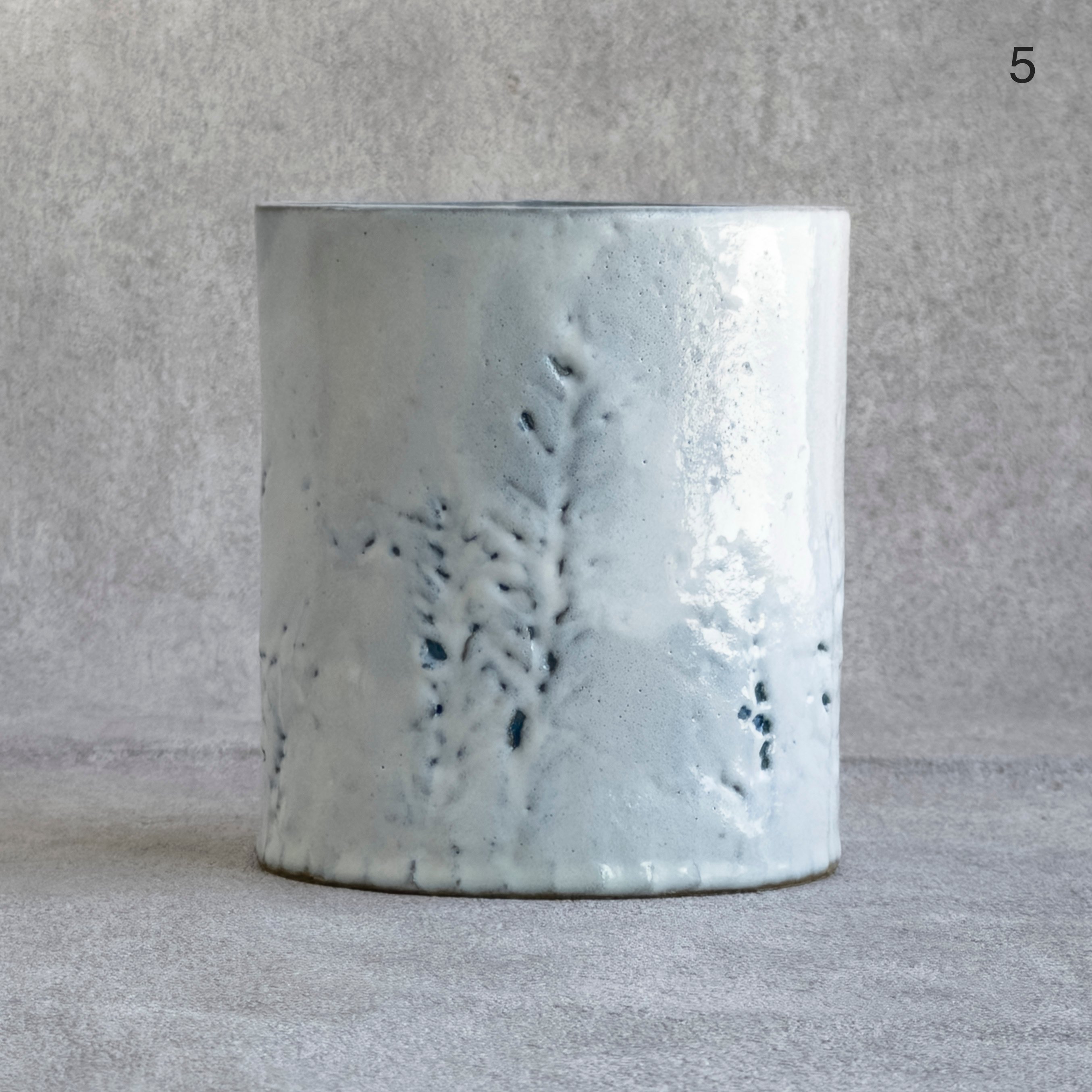 フリーカップ・大 (白つや 4〜6)【teto ceramics/石井啓一&Tida Flow