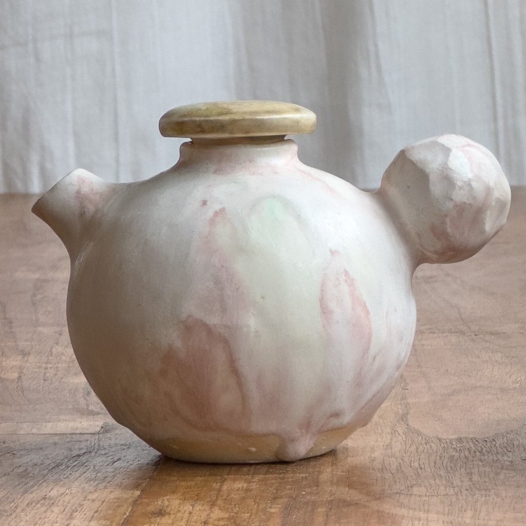 蓋つき片口【Enkel】 ※1点もの | ドライフラワーと、うつわと暮らし