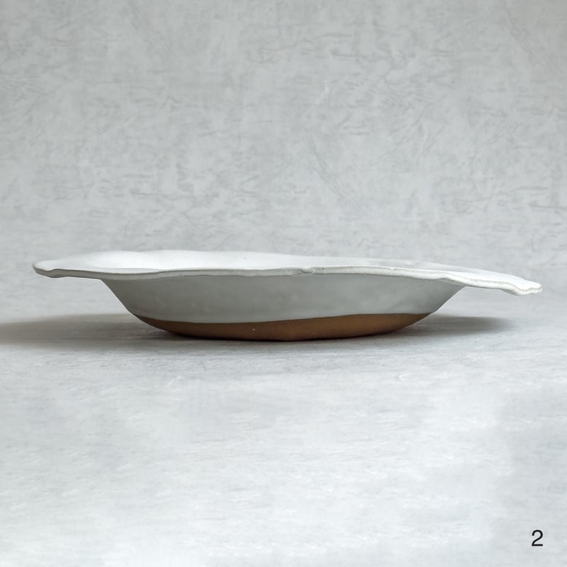 オーバル皿（白マット1・2、白つや3・4）【teto ceramics/石井啓一
