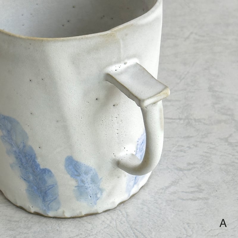 陶芸 マグカップ マグカップ・大（白マットA〜C・白つやD）【teto ceramics/石井啓一