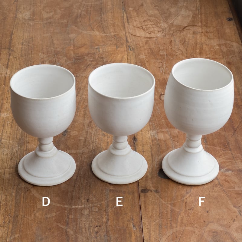 ワインカップ（D、E、F） 【水谷 ちえみ】 ※一点もの | ドライフラワー