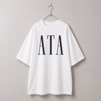 ATA Oversized T-shirt  / 白