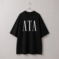 ATA Oversized T-shirt / 黒