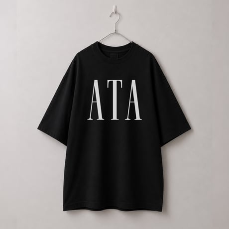 ATA Oversized T-shirt / 黒