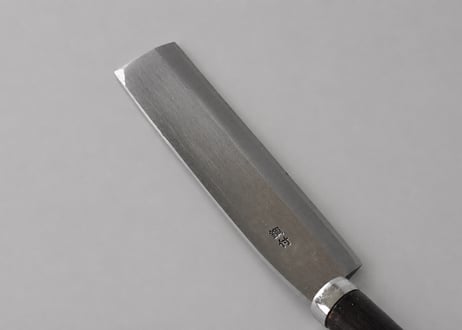 鞘付腰鉈 7寸 （21cm） 両刃　磨き