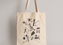 Tote bag "10 Birds"
