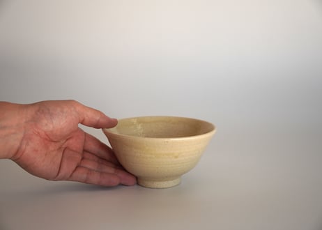 梨灰釉抹茶茶碗