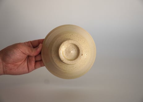 梨灰釉抹茶茶碗