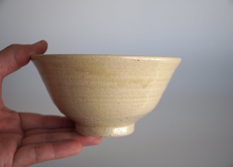 梨灰釉抹茶茶碗