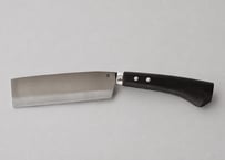 鞘付腰鉈 6寸 （18cm） 両刃　磨き