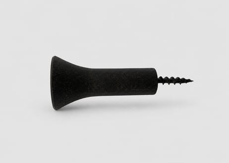 COAT HOOK （黒壇材）2個入り