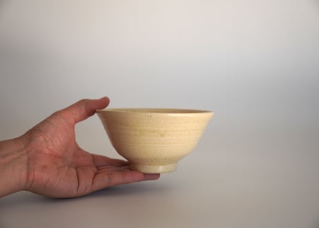 梨灰釉抹茶茶碗