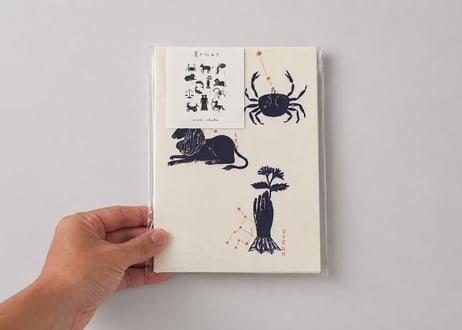 星のたより　因州和紙　レターセット