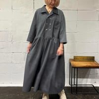 【予約】長袖Wリングワンピース