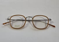 AYRTON E52 / Cristal Olive - mat silver   （Optical /インナーリム Asian Fit）