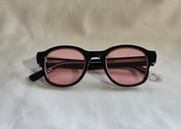 Roger E2B / Pale Gold / light pink lenses (Asian fit)