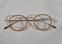 ABEL E52 / Cristal Olive - Mat Gold（Optical /インナーリム Asian Fit）
