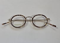 PALOMA E20 / Brown Tortoise - Pale gold （Optical /インナーリム Asian Fit）